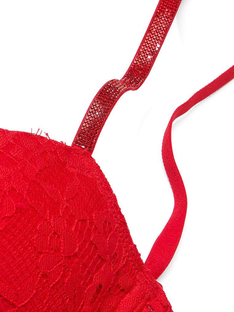Twinkle Strap Lace Push-Up Bra Product Image
