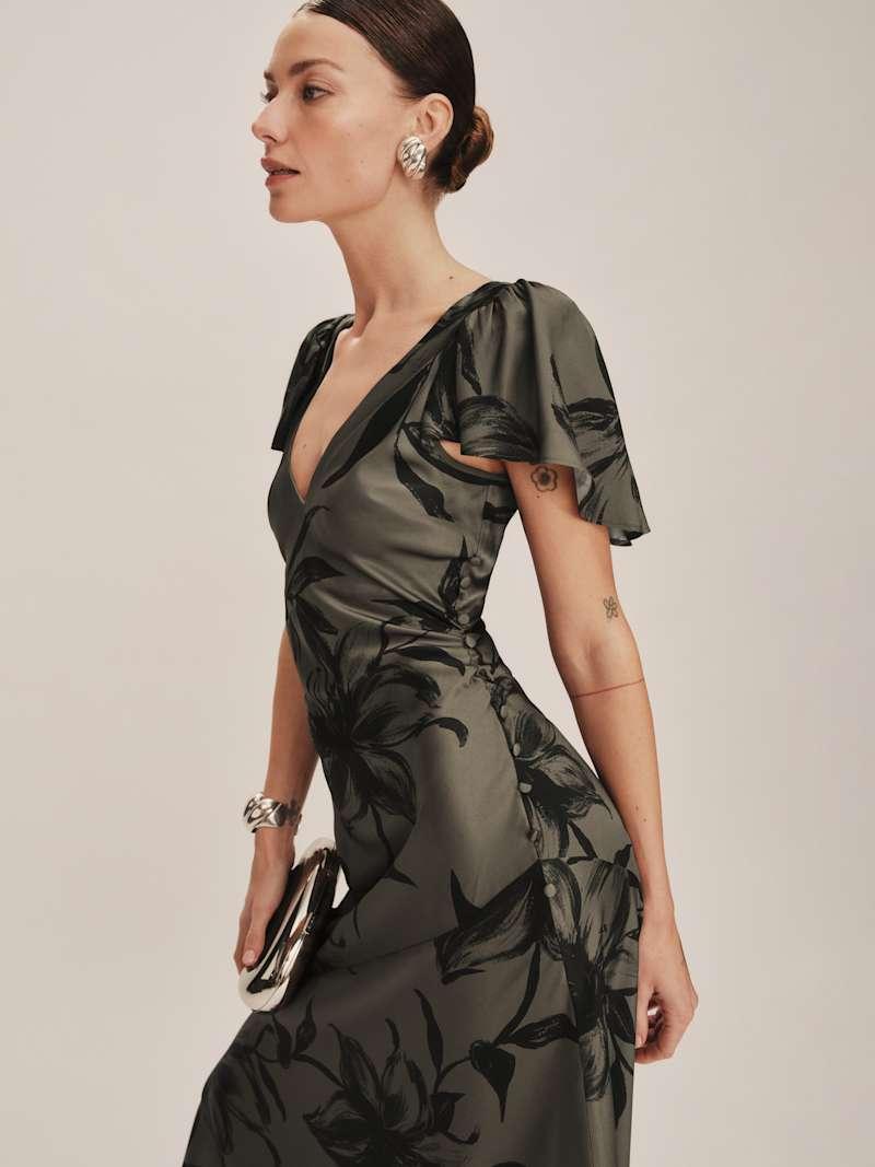 Vida Satin Dress Product Image