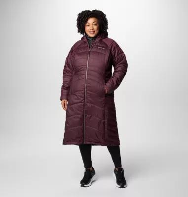 Columbia Womens Karis Gale Full Length Parka - Plus Size- Product Image
