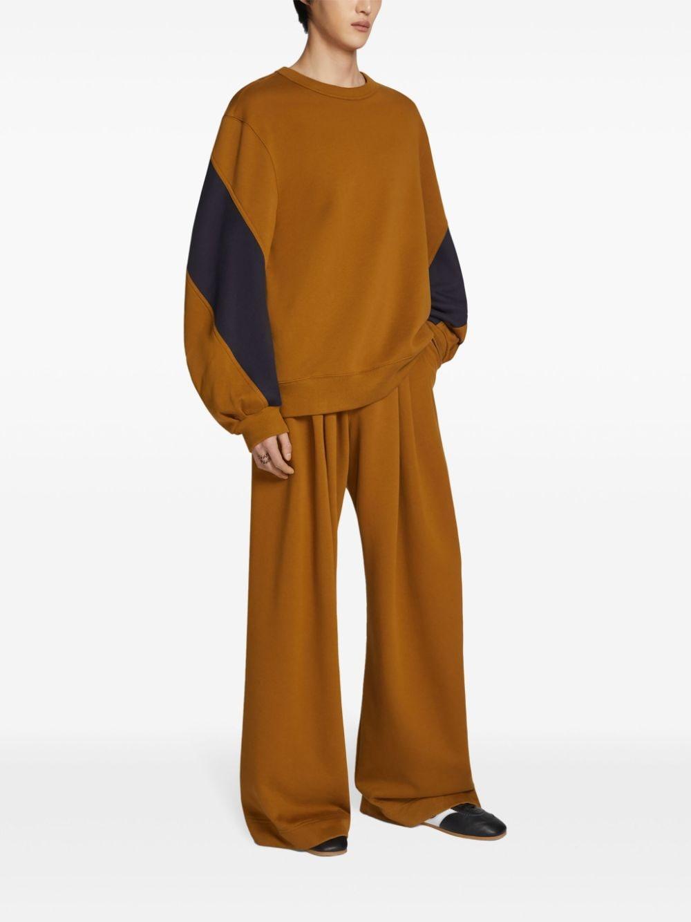 DRIES VAN NOTEN Loose-fit Sweatshirt In Beige Product Image