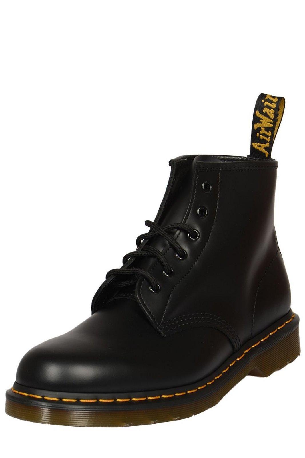 DR. MARTENS' 101 Lace-up Ankle Boots In Black Product Image