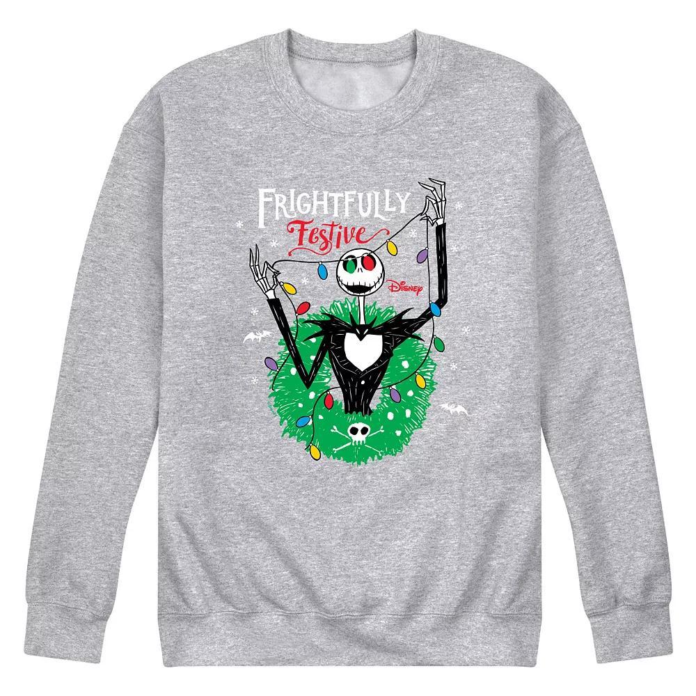Disneys The Nightmare Before Christmas Frightfully Festive Tee, Mens Product Image
