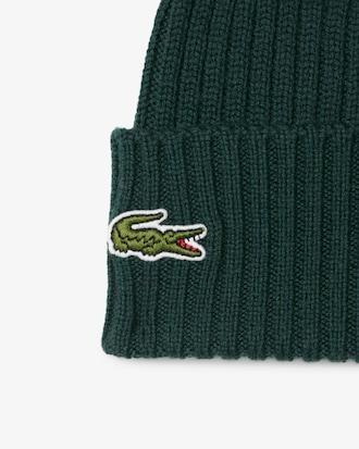 Rib Knit Brushed Wool Beanie Product Image