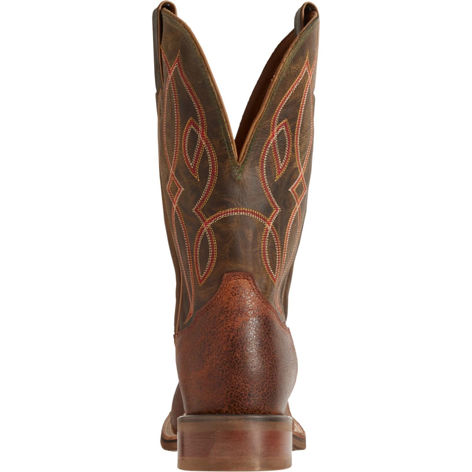 Tony Lama Landgrab 11” Western Boots - Leather, Square Toe (For Men) Product Image