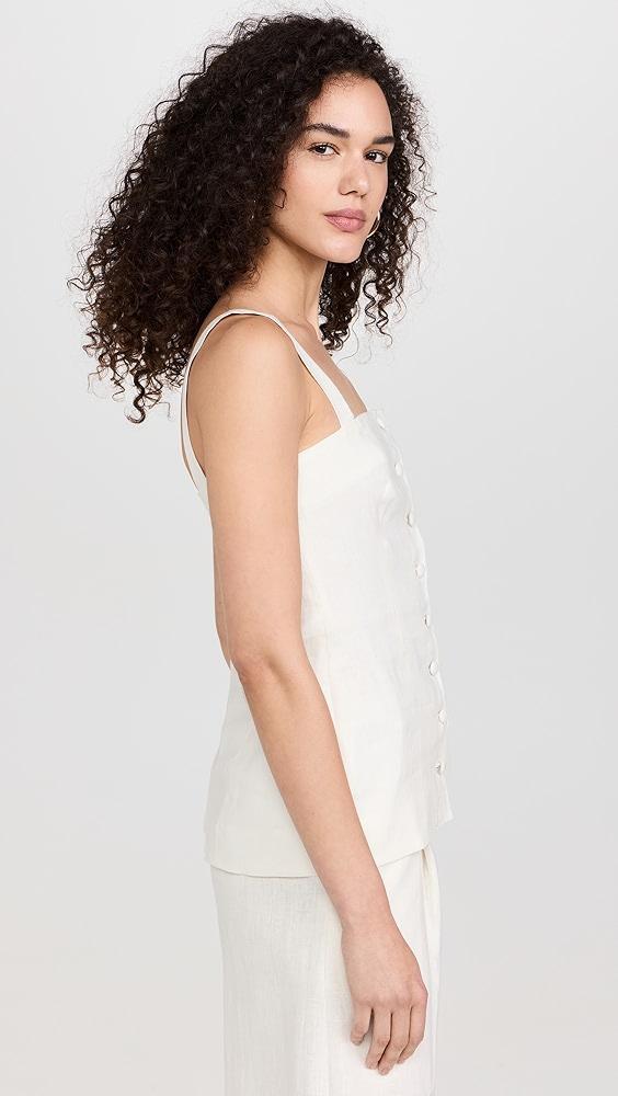 FAITHFULL THE BRAND Corbiere Vest | Shopbop Product Image