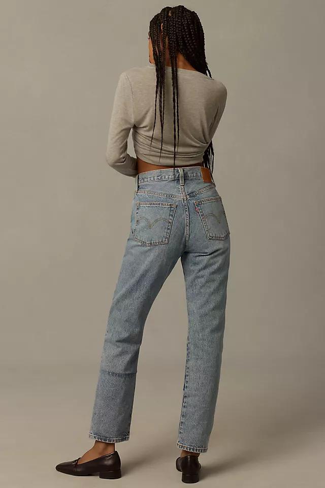 Levi's 501 High-Rise Straight-Leg Jeans Product Image