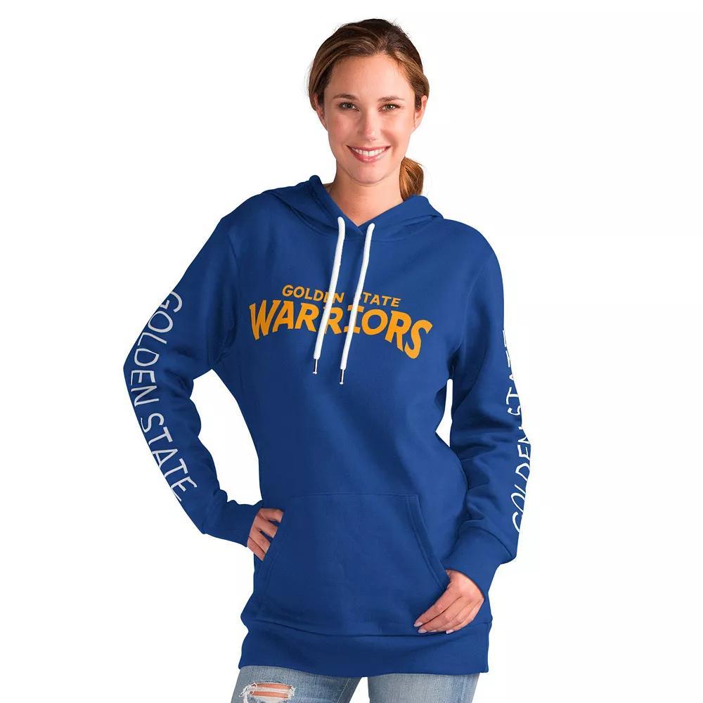 Women's G-III 4Her by Carl Banks Navy New Orleans Pelicans Base Coach Pullover Hoodie, Size: Medium, Blue Product Image