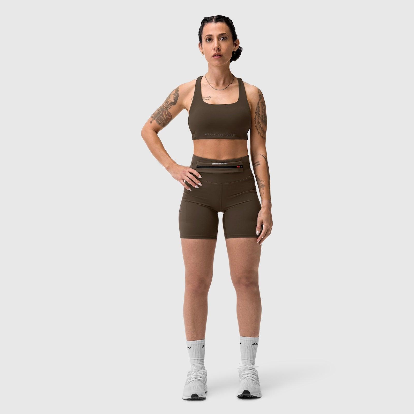 W029. Lycra® 3-in-1 Biker Short - Black Product Image