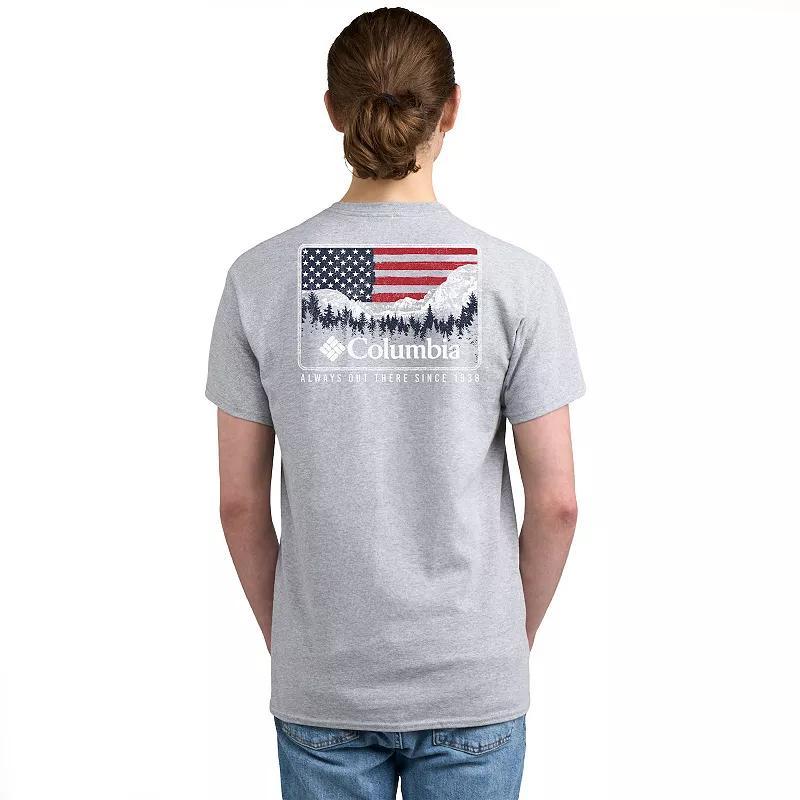 Mens Columbia Short Sleeve Graphic Tee Product Image
