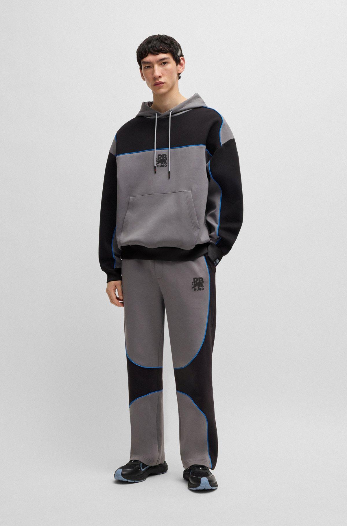 HUGO x RB hoodie with piping details Product Image