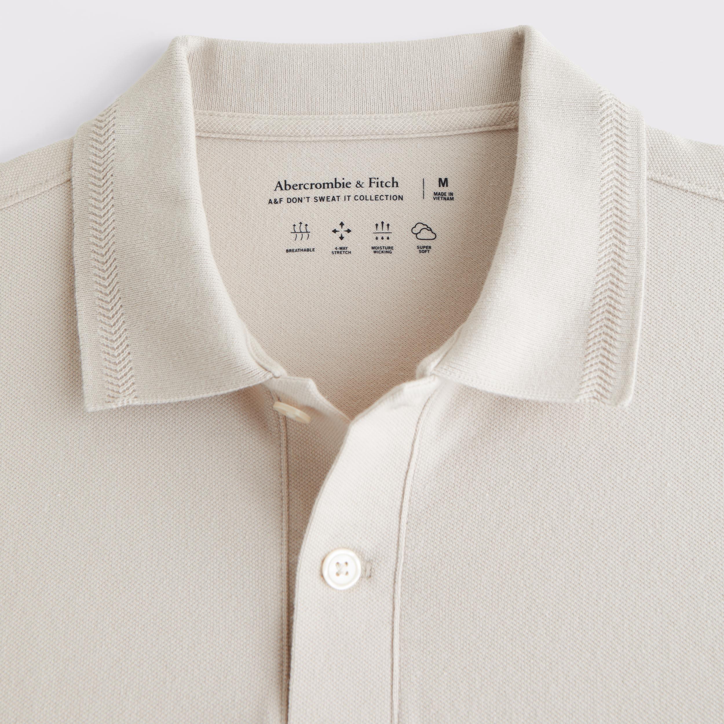 Textured Icon Don't Sweat It Polo Product Image
