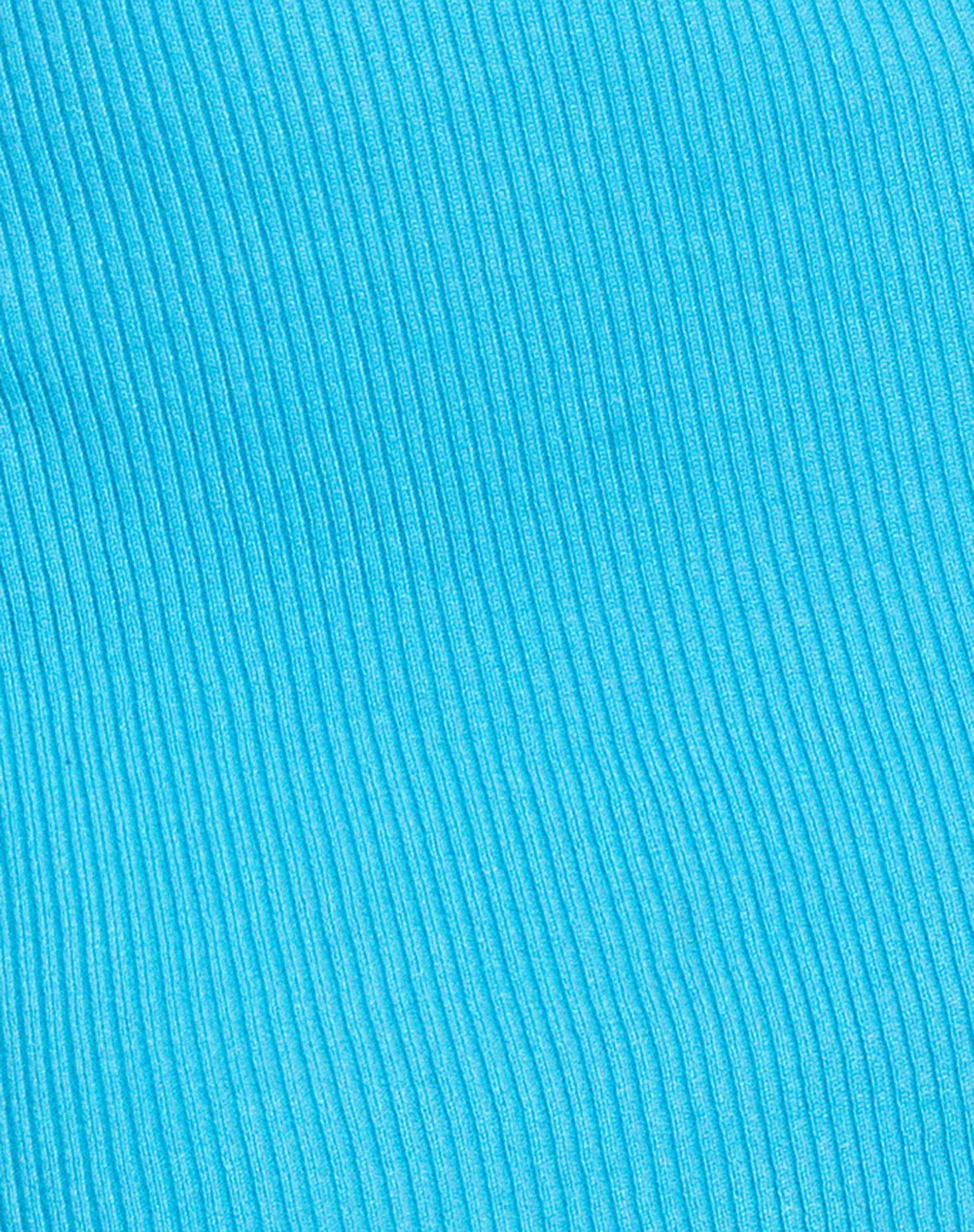 Ortaka Mini Dress in Rib Blue Product Image