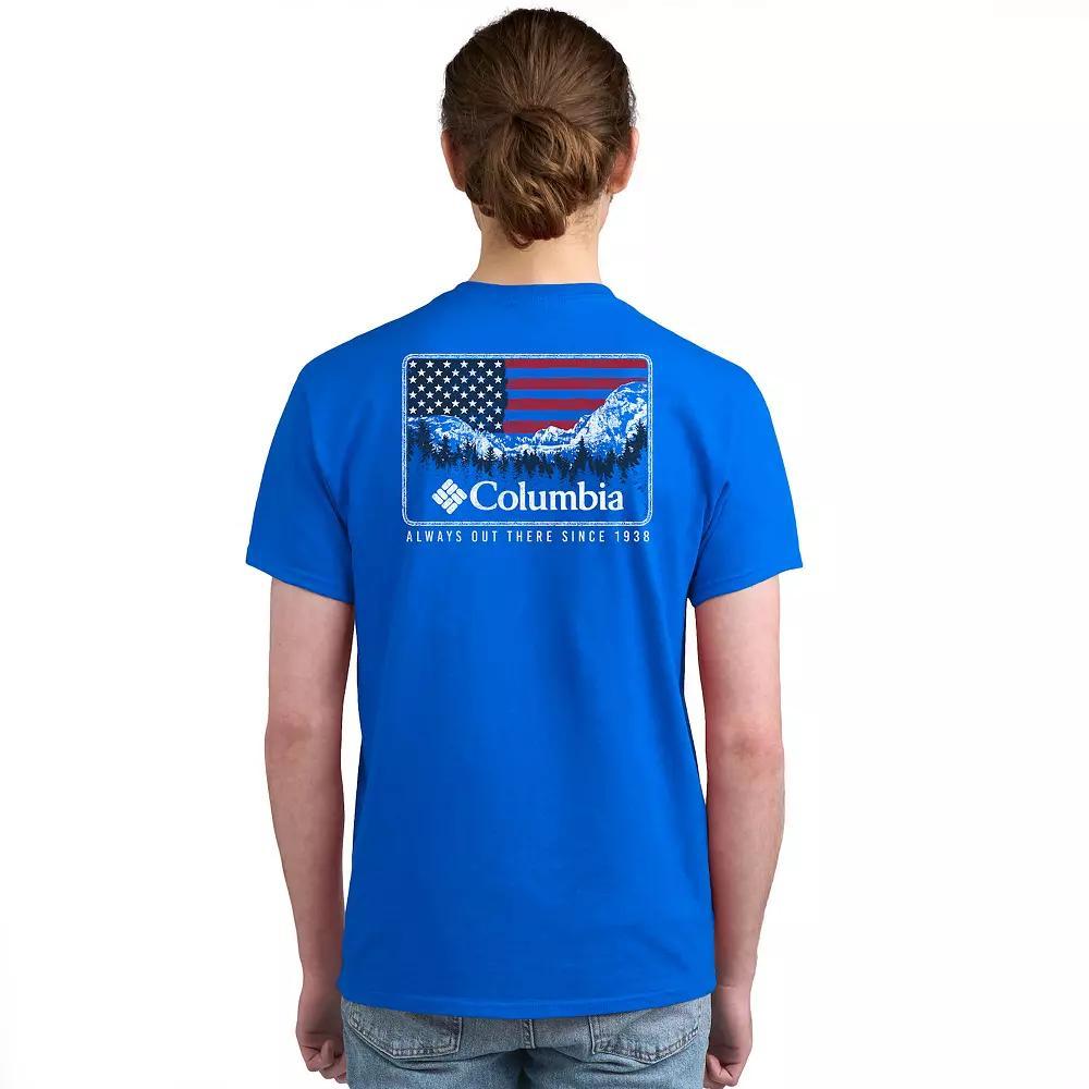Mens Columbia Short Sleeve Graphic Tee Product Image