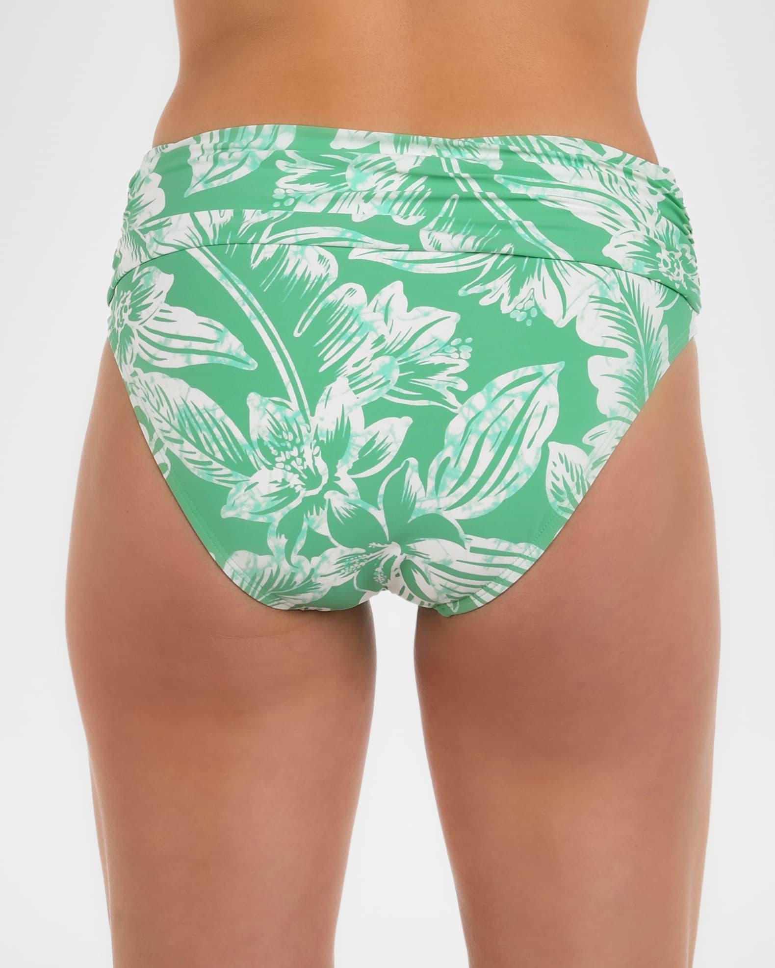 Batiki Mid-Waist Twist Bikini Bottoms Product Image