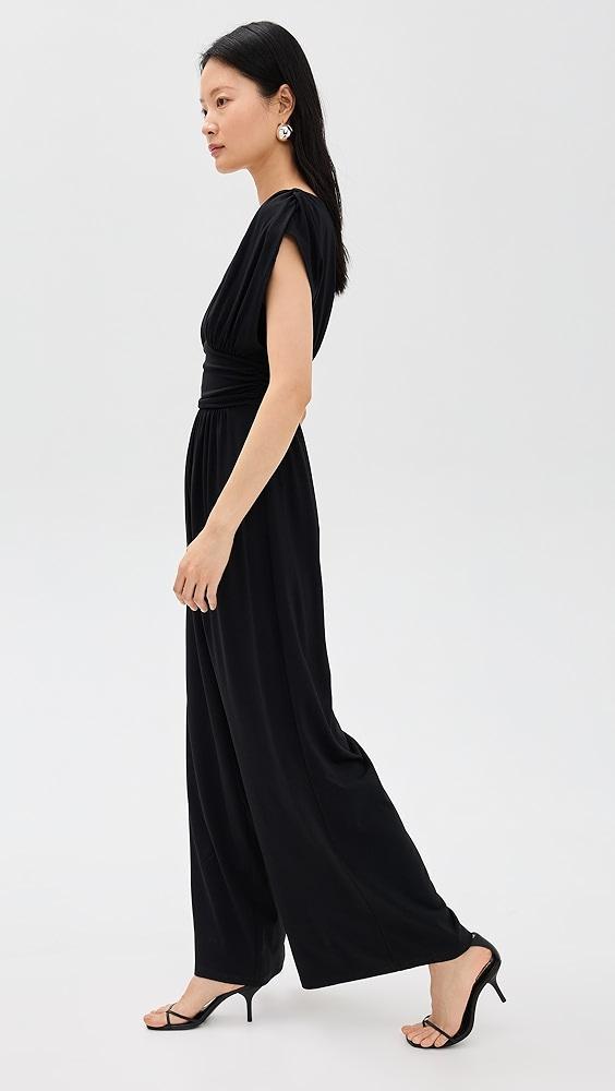 Susana Monaco V Neck Wide Leg Jumpsuit | Shopbop Product Image