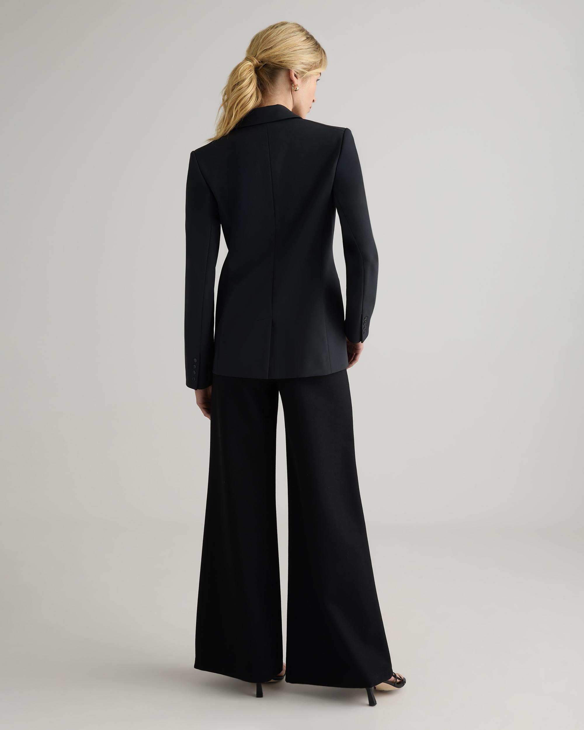 Quince | Women's Scuba Single Breasted Convertible Blazer Size XL, Nylon Product Image