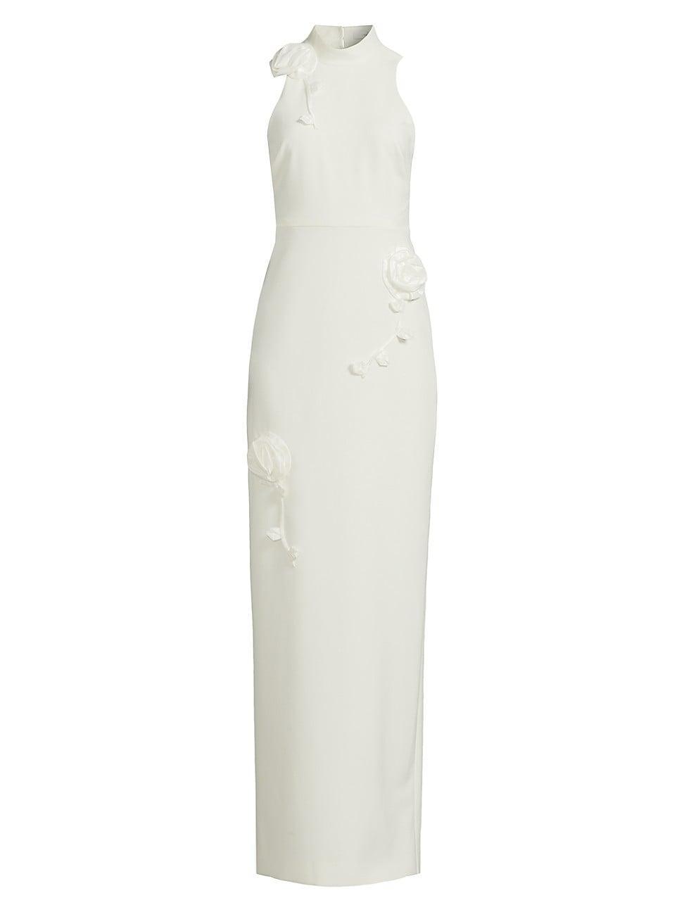 Womens Doiran Halterneck Column Gown Product Image