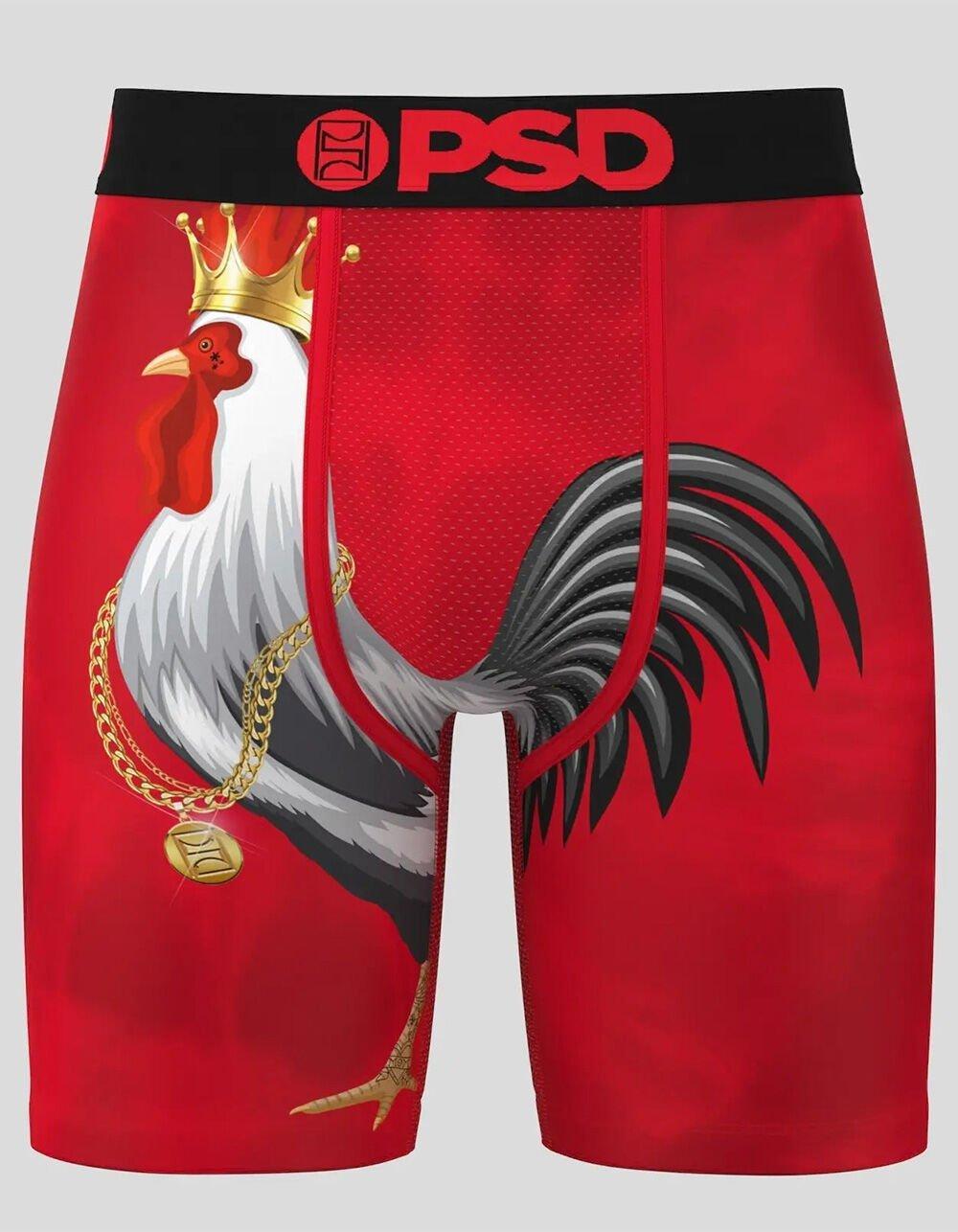PSD Red Cocky Mens Boxer Briefs Product Image