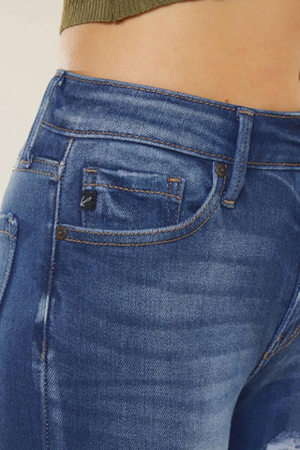 HIGH RISE ANKLE SKINNY JEANS Product Image