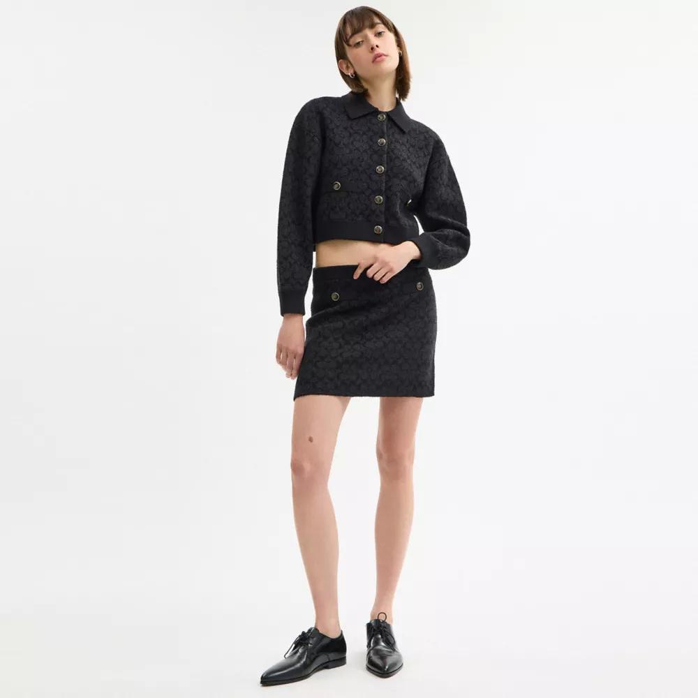 Signature Knit Skirt Product Image