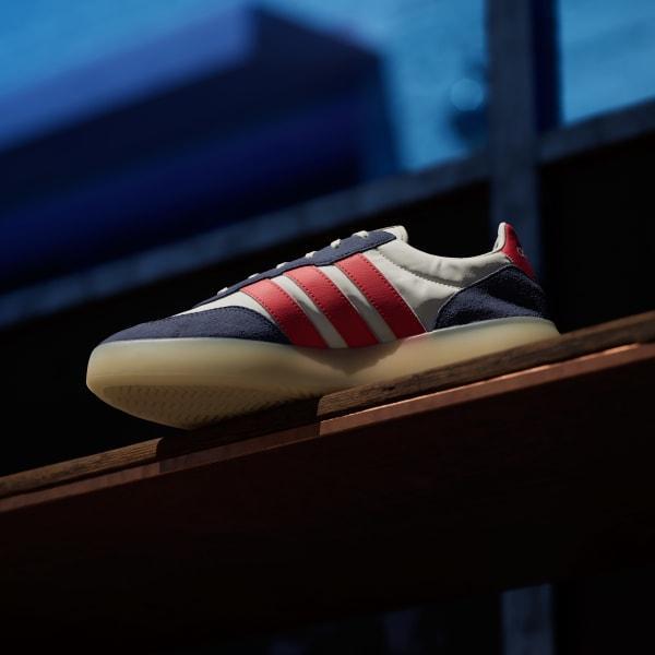adidas Barreda Decode Men's Sportswear Shoes, Size: 12, Utility Yellow Blue Product Image