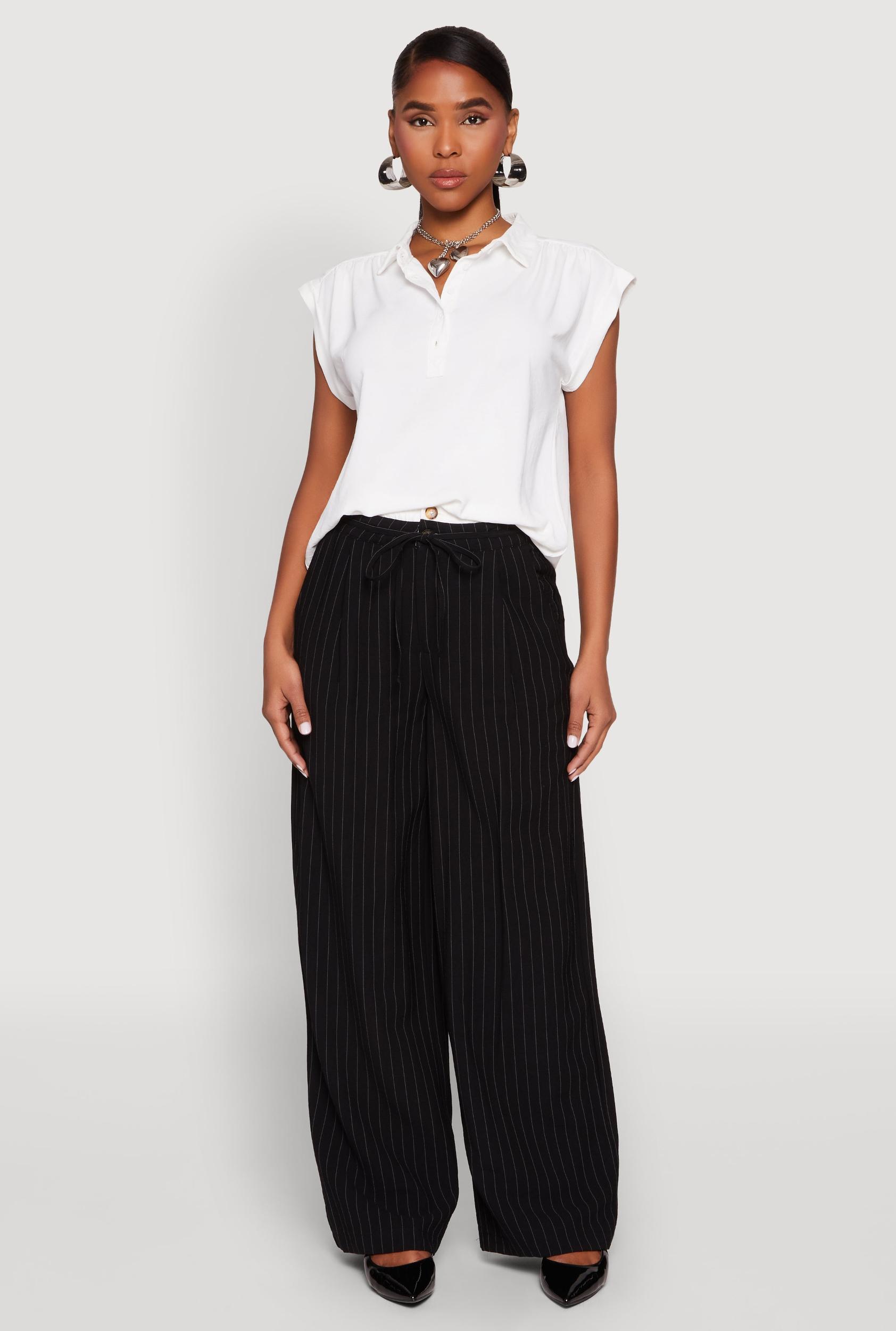Womens Cap Sleeve Button Front Shirt Product Image
