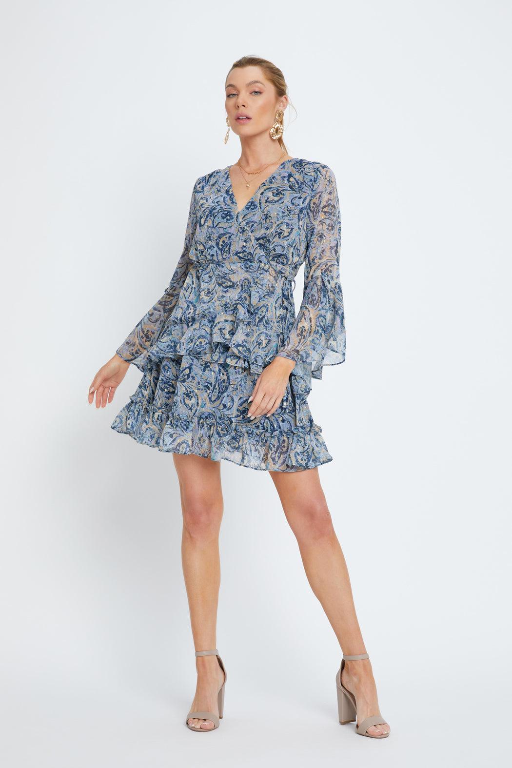 Blue Tempera Amara Skirt Product Image