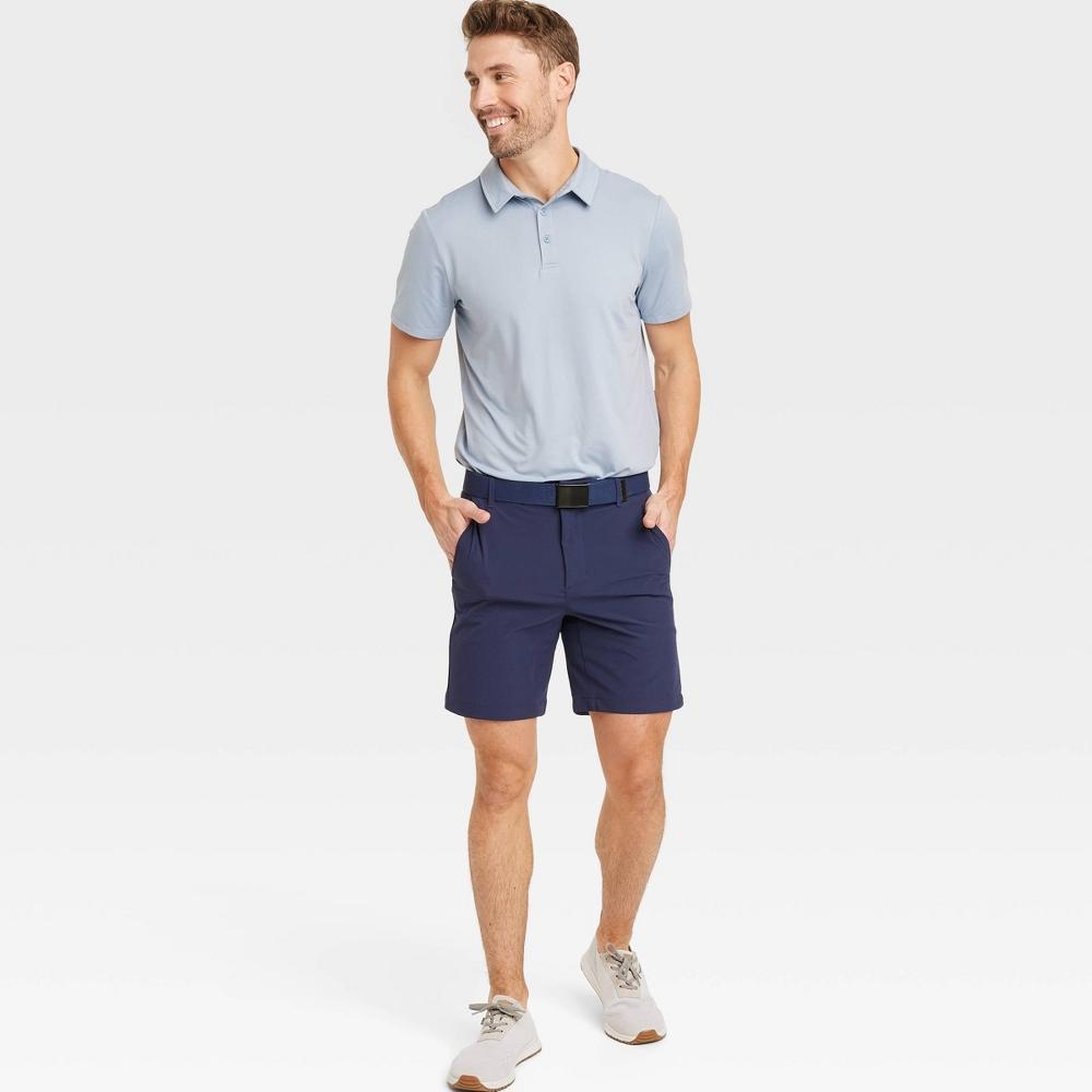 Mens Golf Shorts 8 - All In Motion Navy 32 Product Image