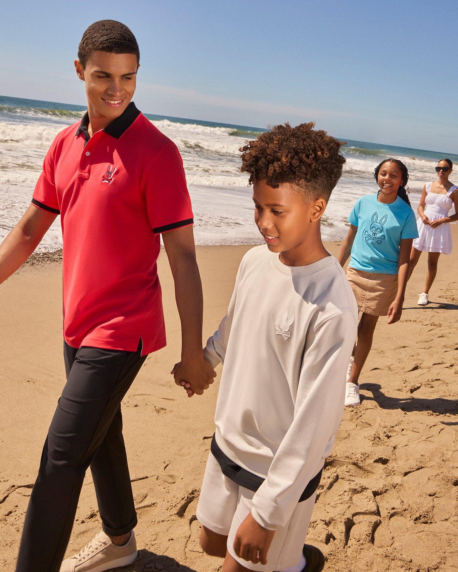 KIDS RIVIERA PIQUE POLO SHIRT - B0K640C200 Product Image