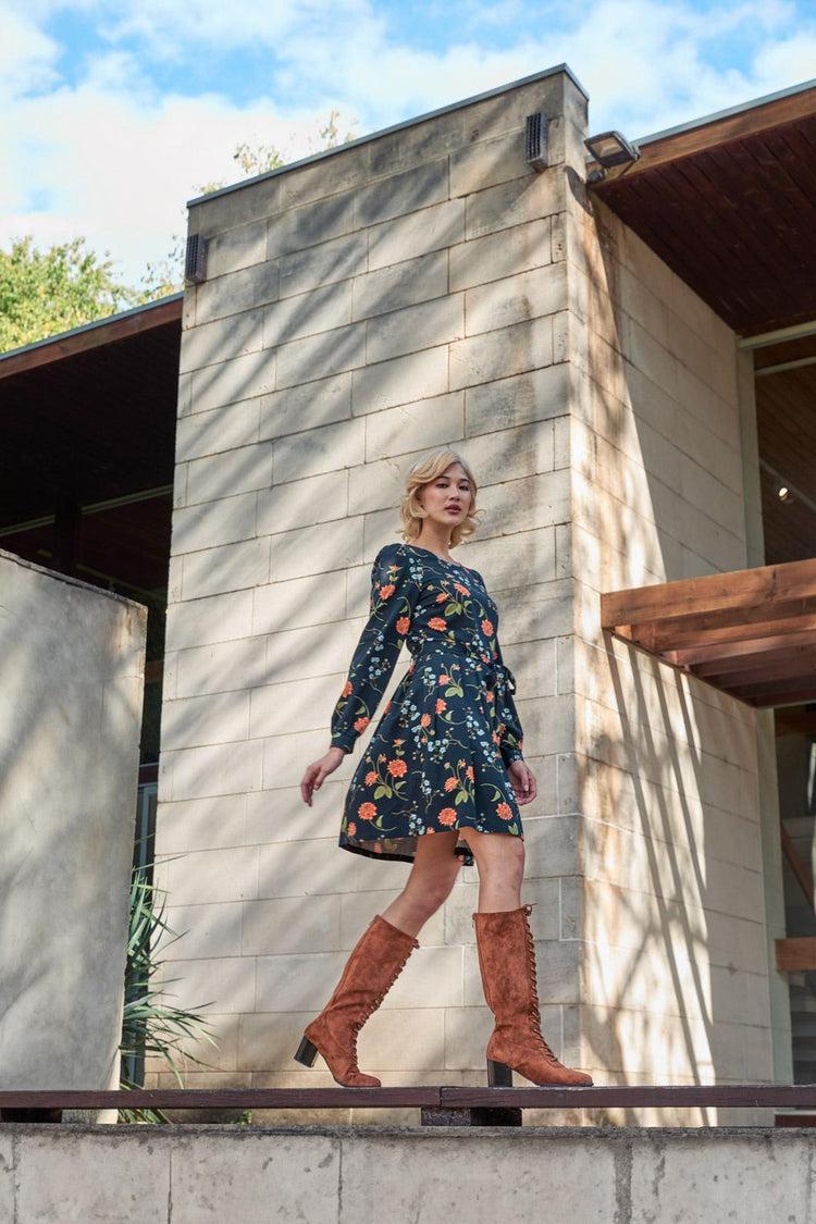 Esmerelda Floral Mini Dress Product Image