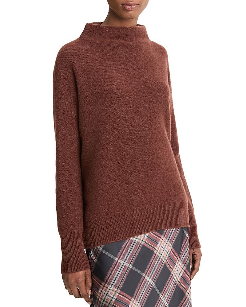 Vince Boiled Cashmere Funnel Neck Sweater Product Image