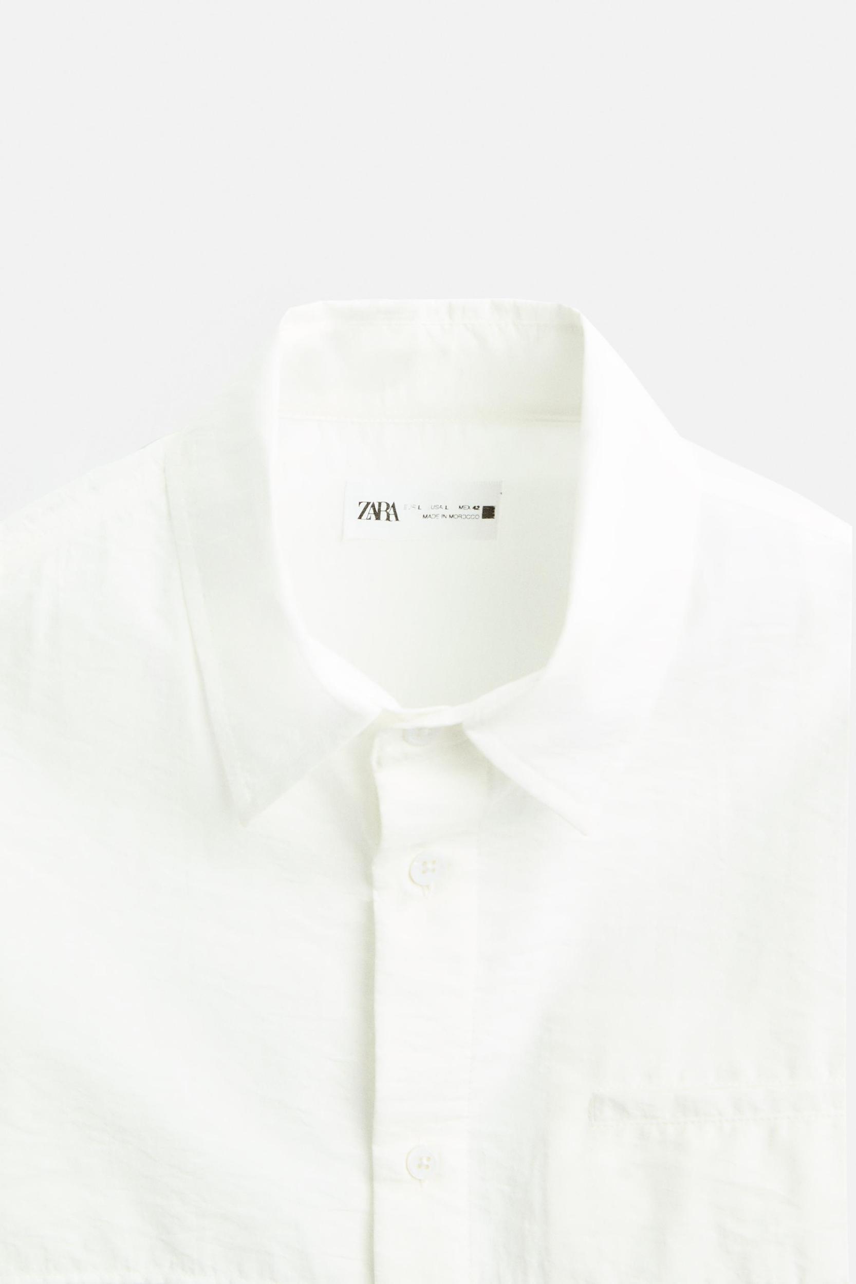 WRINKLED LOOK SHIRT Product Image