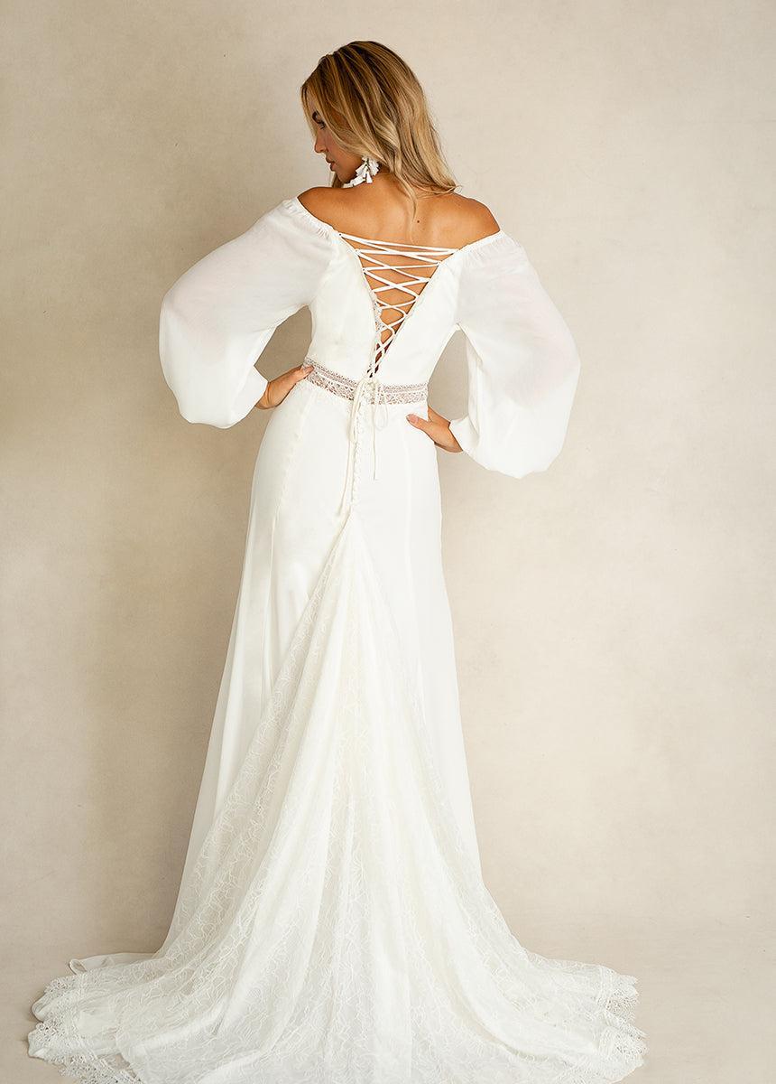 Emberlynn Bridal Gown in Lily Female Product Image