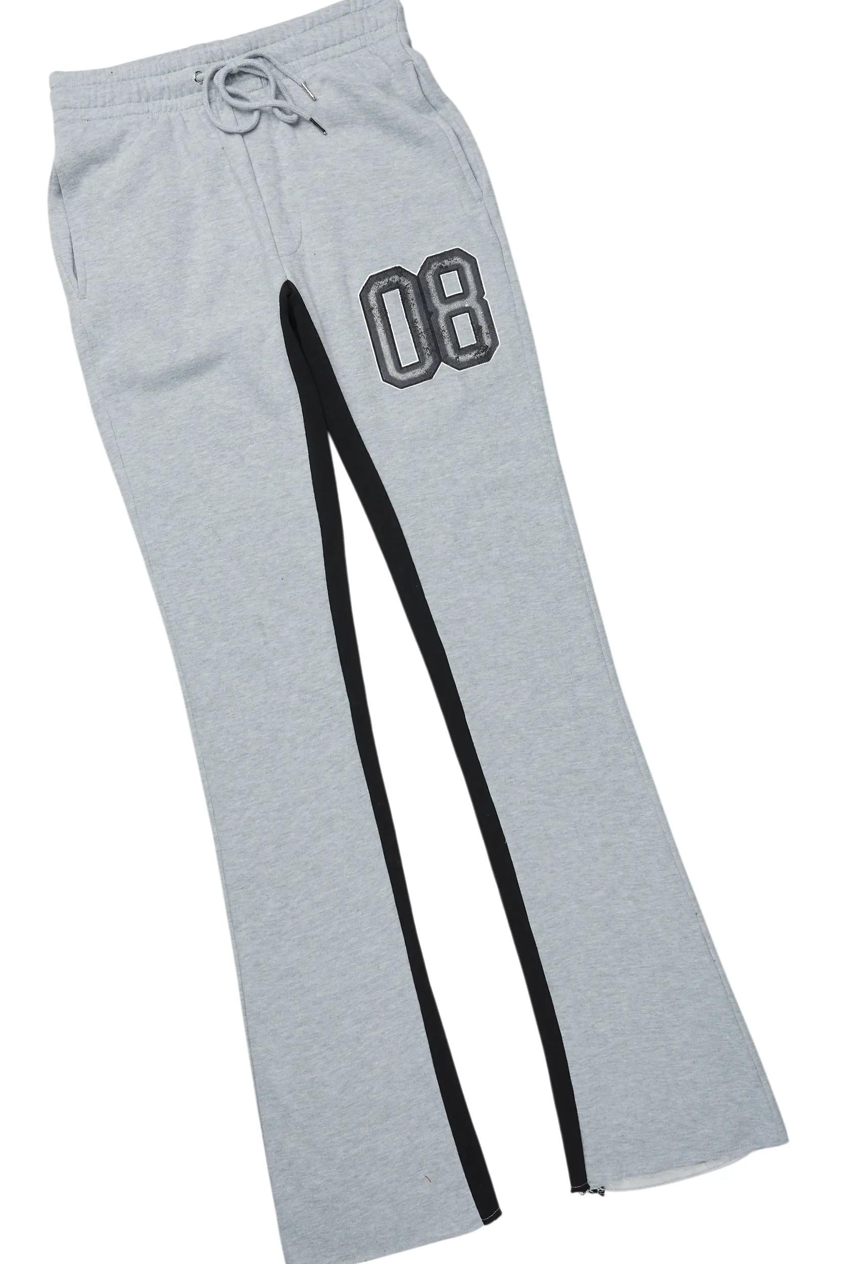 Fields Black/Grey T-Shirt/Baggy Stacked Track Set Male Product Image