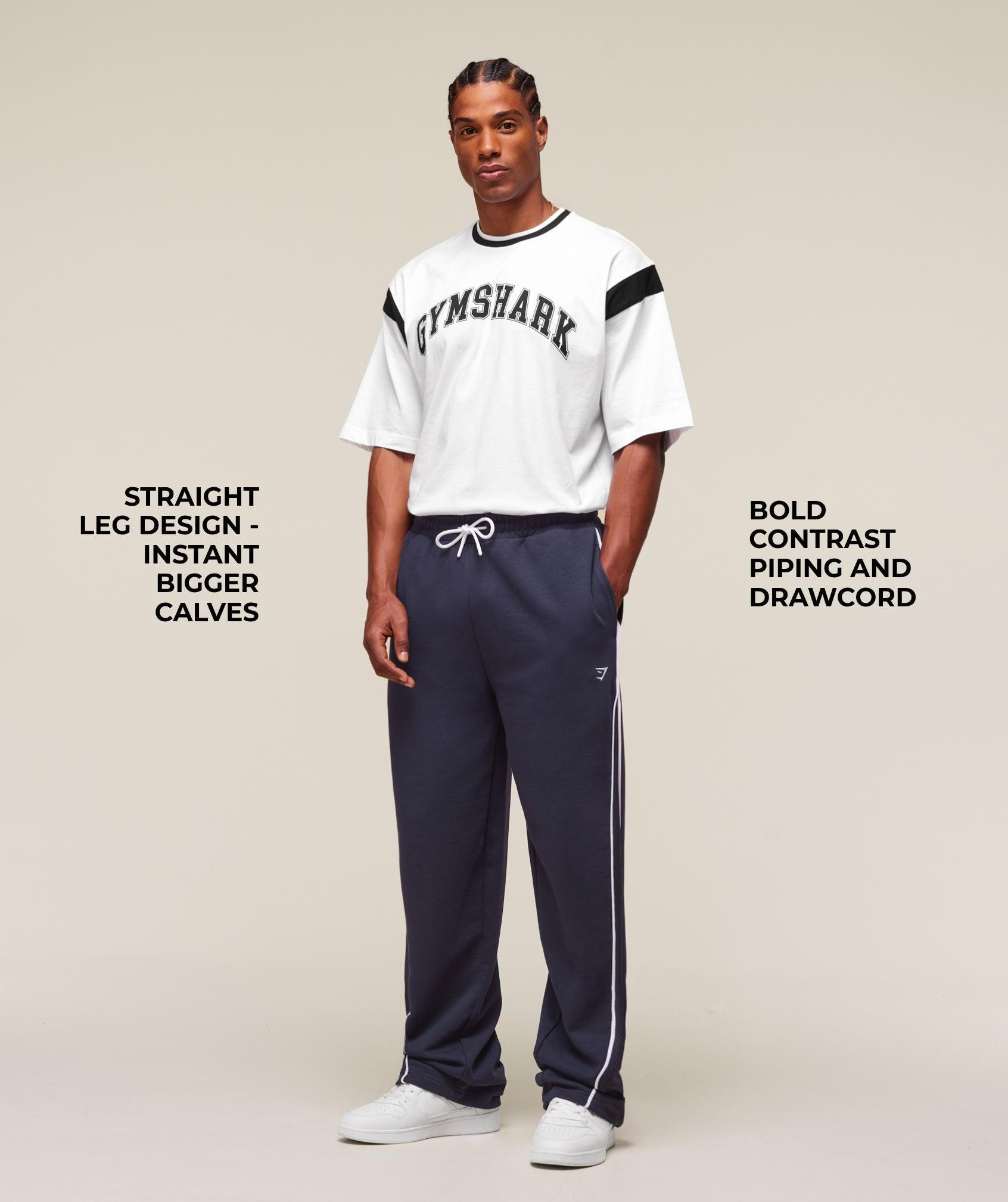 Gymshark GSLC Straight Leg Pant - Heavy Blue Male Product Image