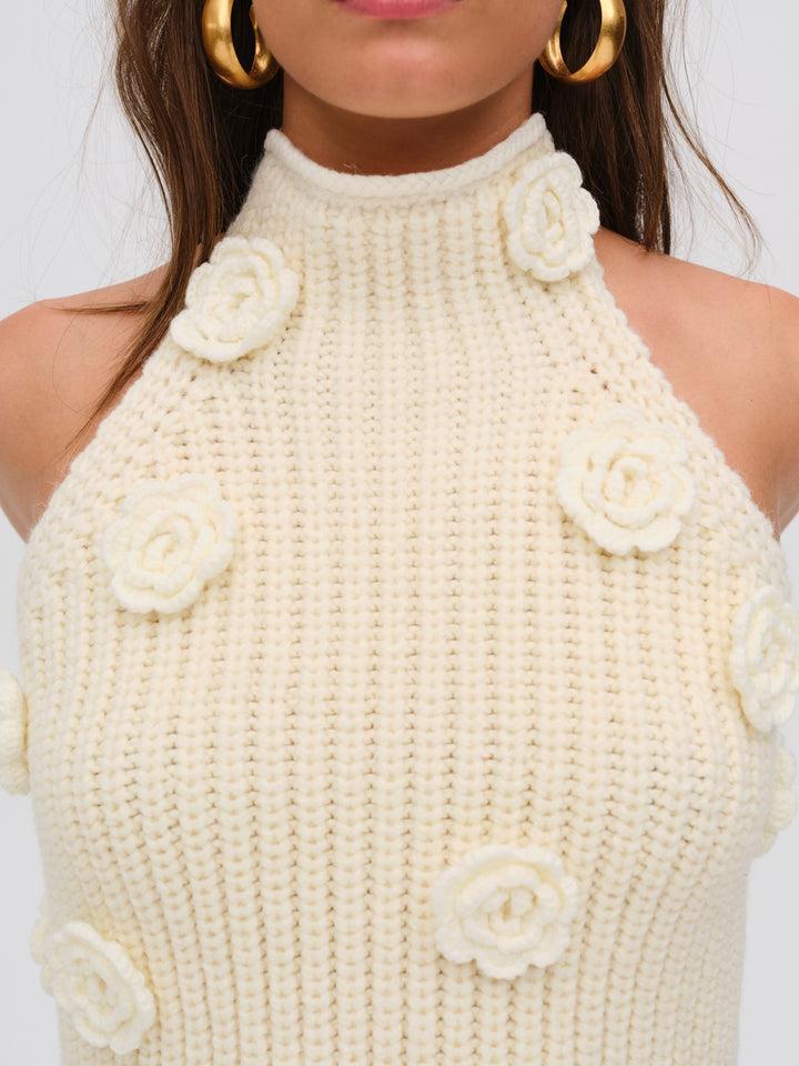 Iliana Top — Ivory Product Image