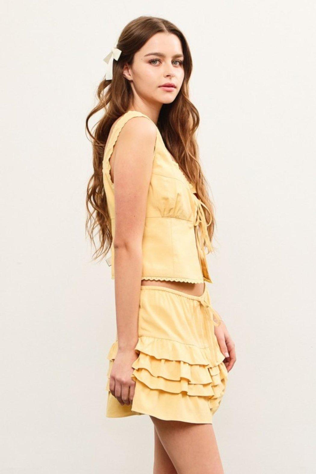 Tie Front Top Product Image