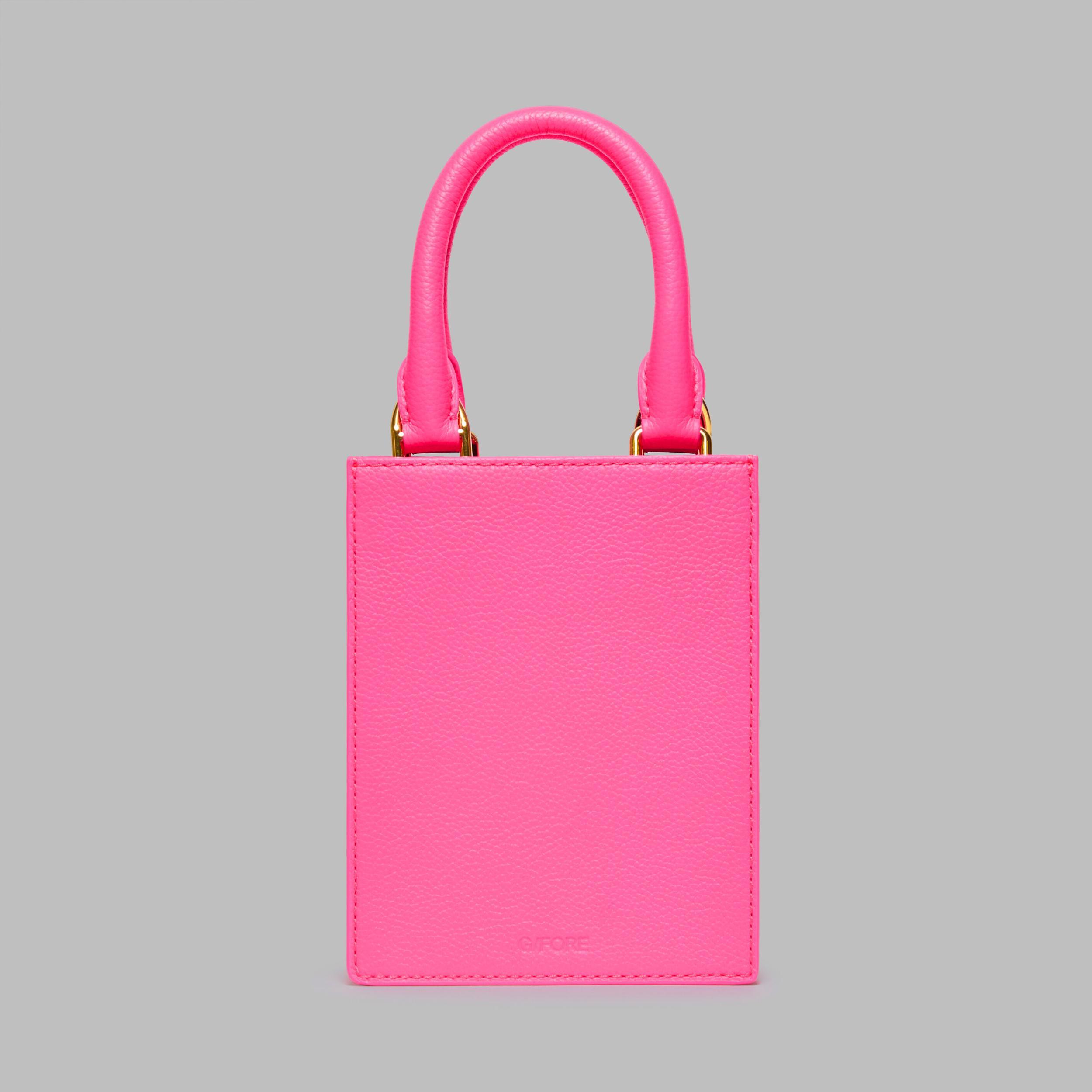 METAL TEES LEATHER MINI TOTE Product Image