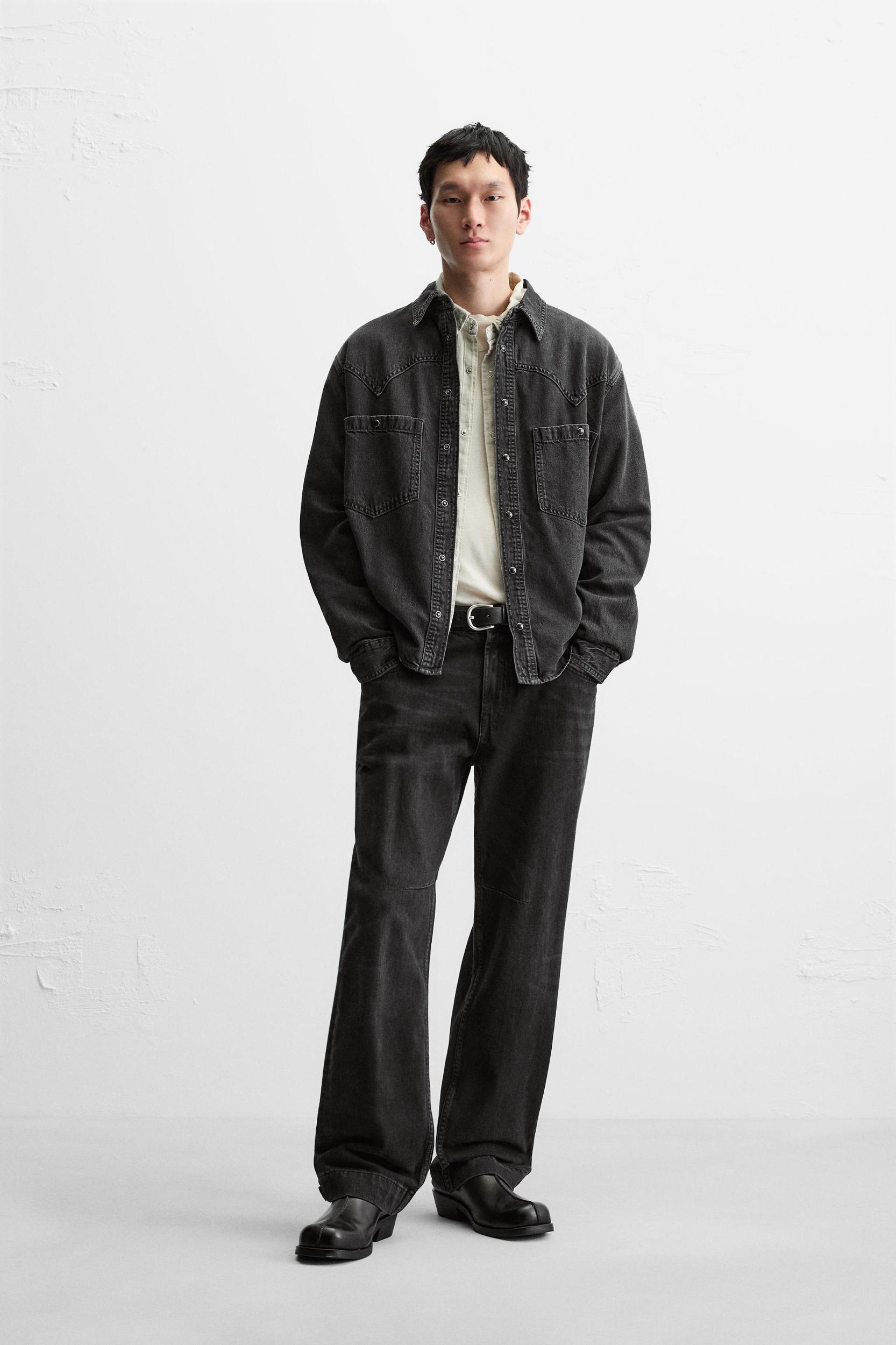 DENIM WESTERN SHIRT Product Image