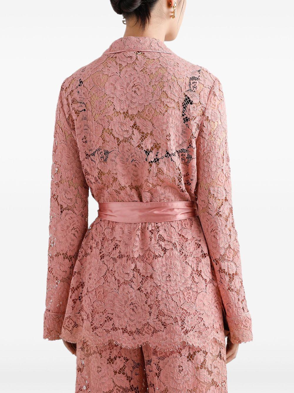 floral-lace shirt Product Image