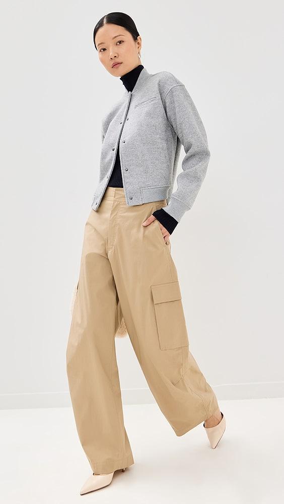 Madewell Knit Bomber Jacket | Shopbop Product Image