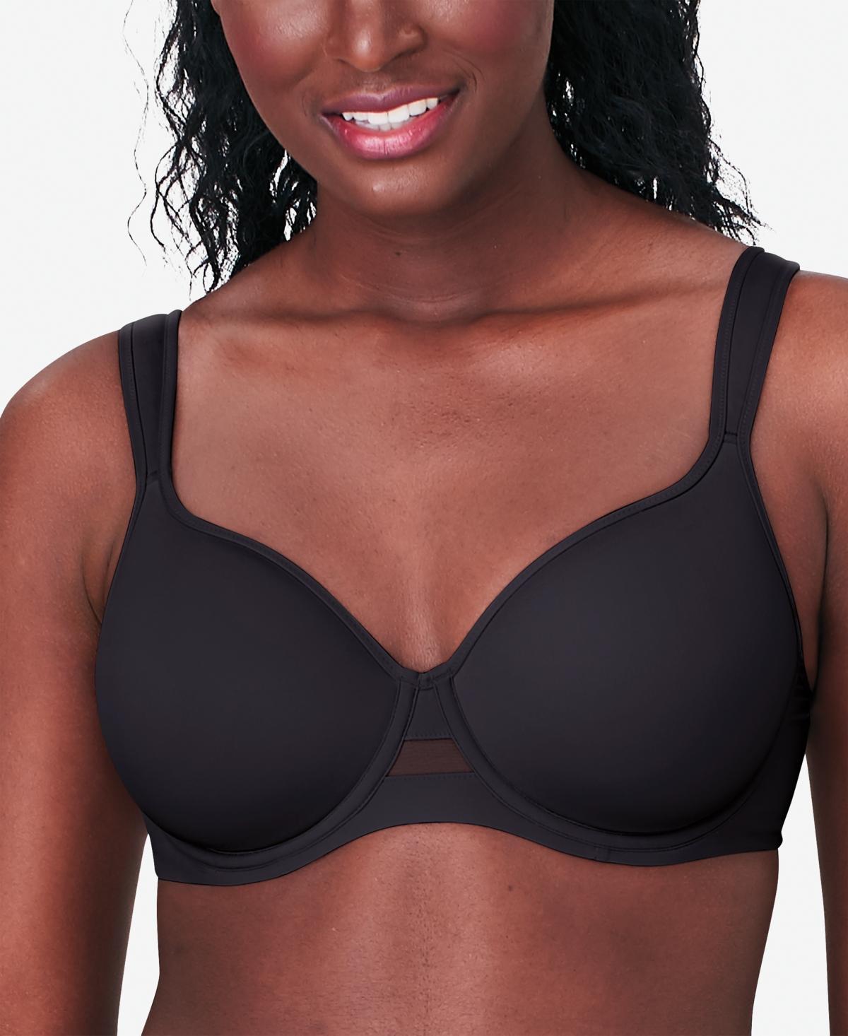 Bali One Smooth U Minimizer Underwire Full-Coverage Bra DF3490, Women's, Size: 42 Dd, Black Product Image