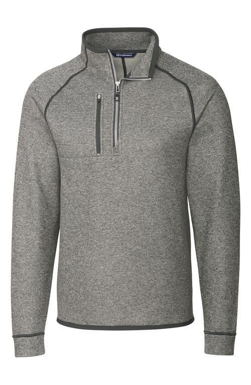 Cutter & Buck Mens Big and Tall Mainsail Half Zip Sweater Product Image