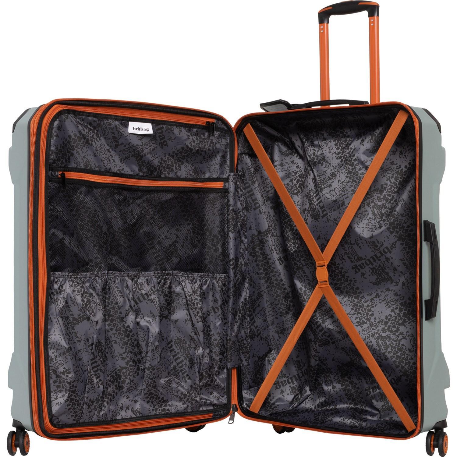 BritBag 31” Himalayas Spinner Suitcase - Hardside, Expandable, Iceberg Green-Apricot Orange Product Image