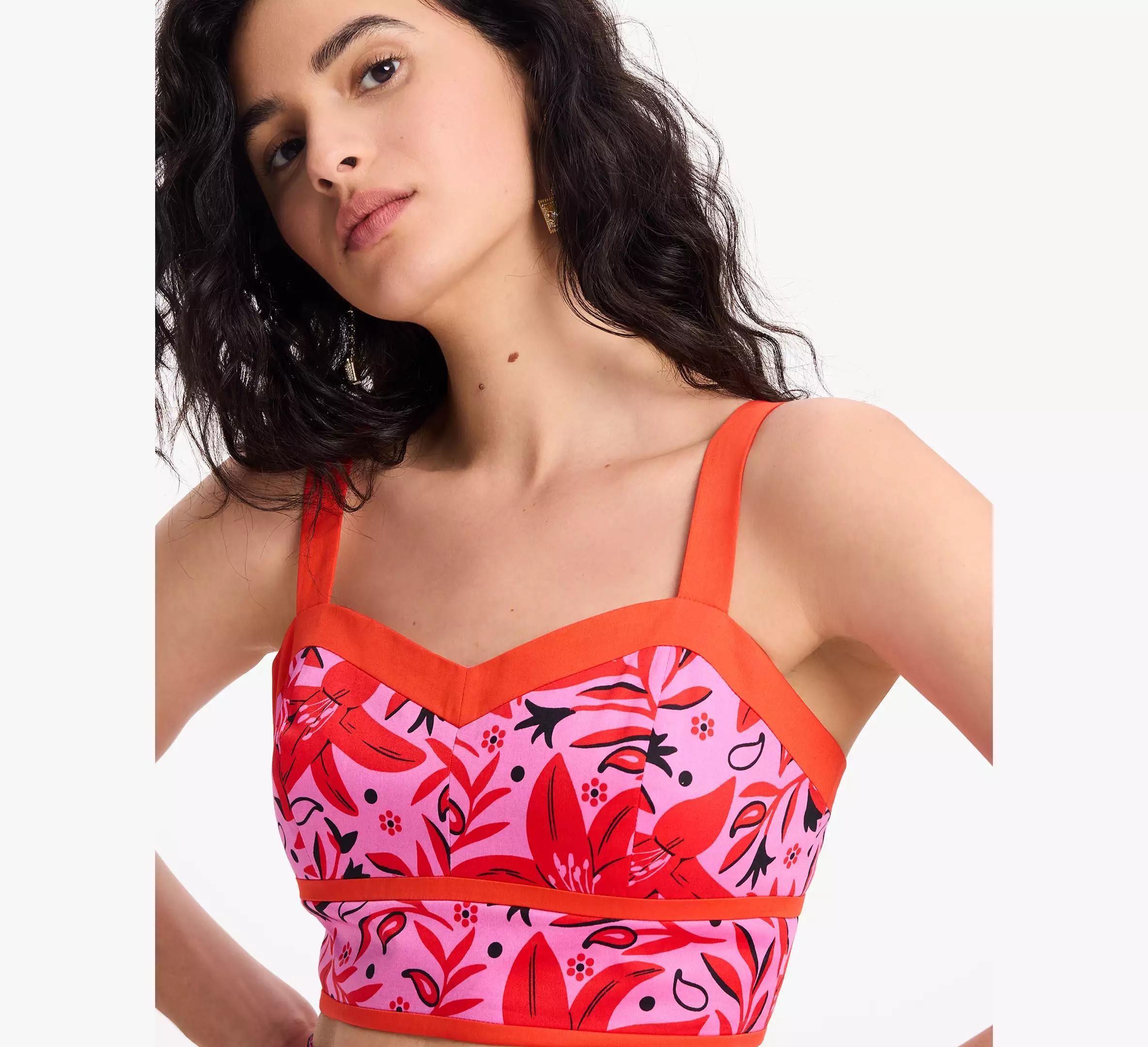 Daylily Poplin Top Product Image