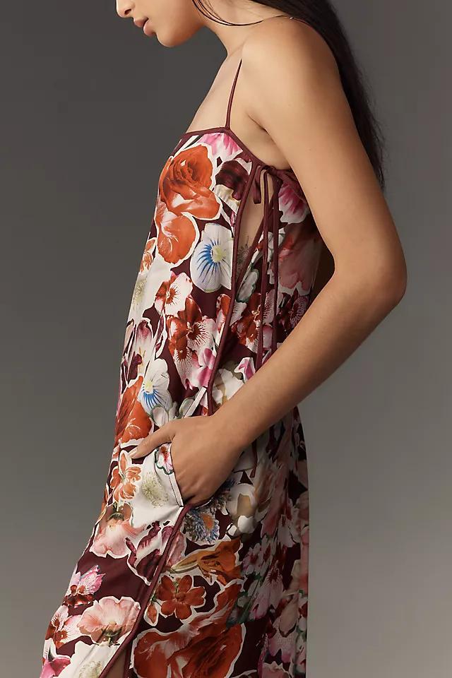 By Anthropologie Printed Wide-Leg Jumpsuit Product Image