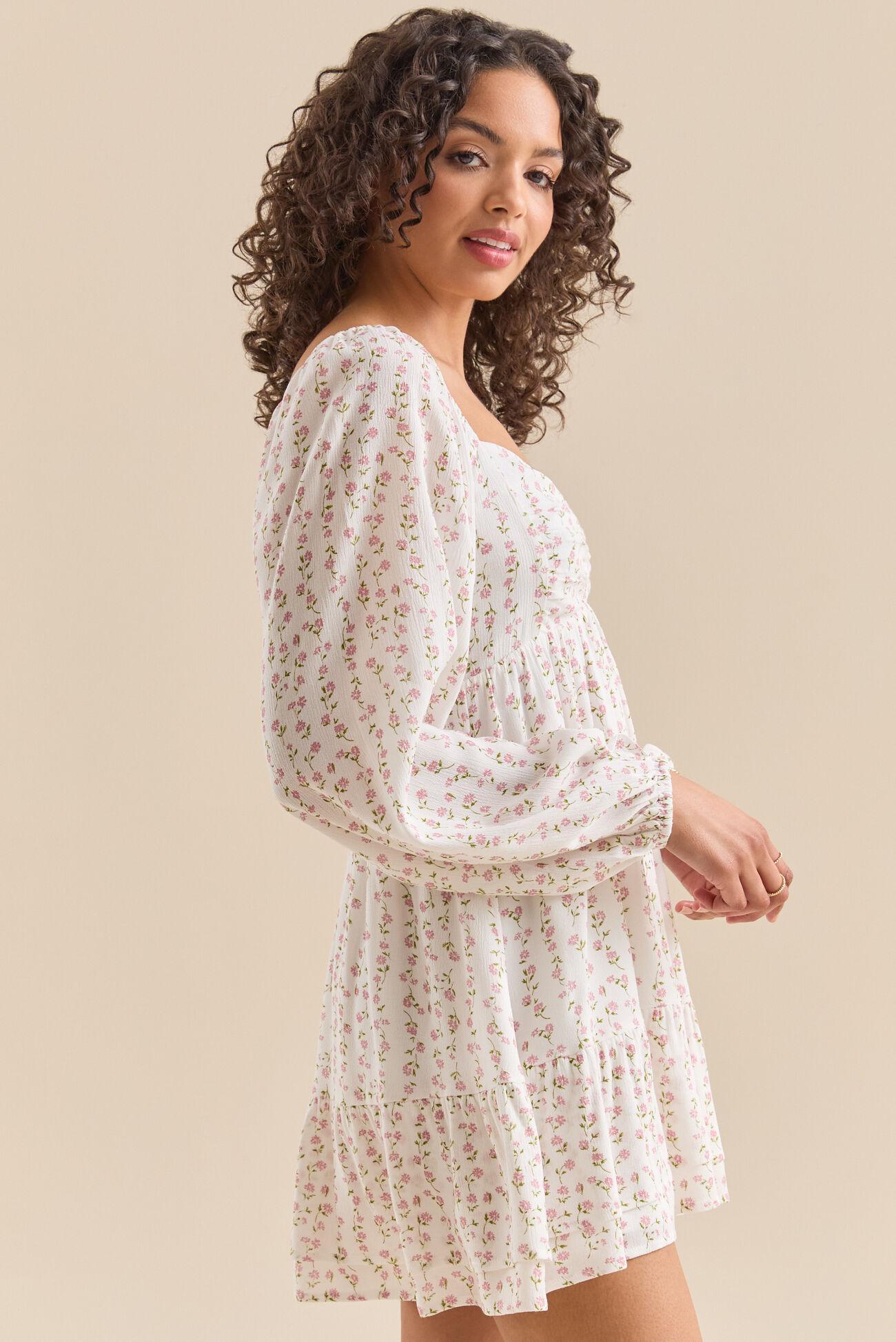 Lenny Floral Babydoll Dress Product Image