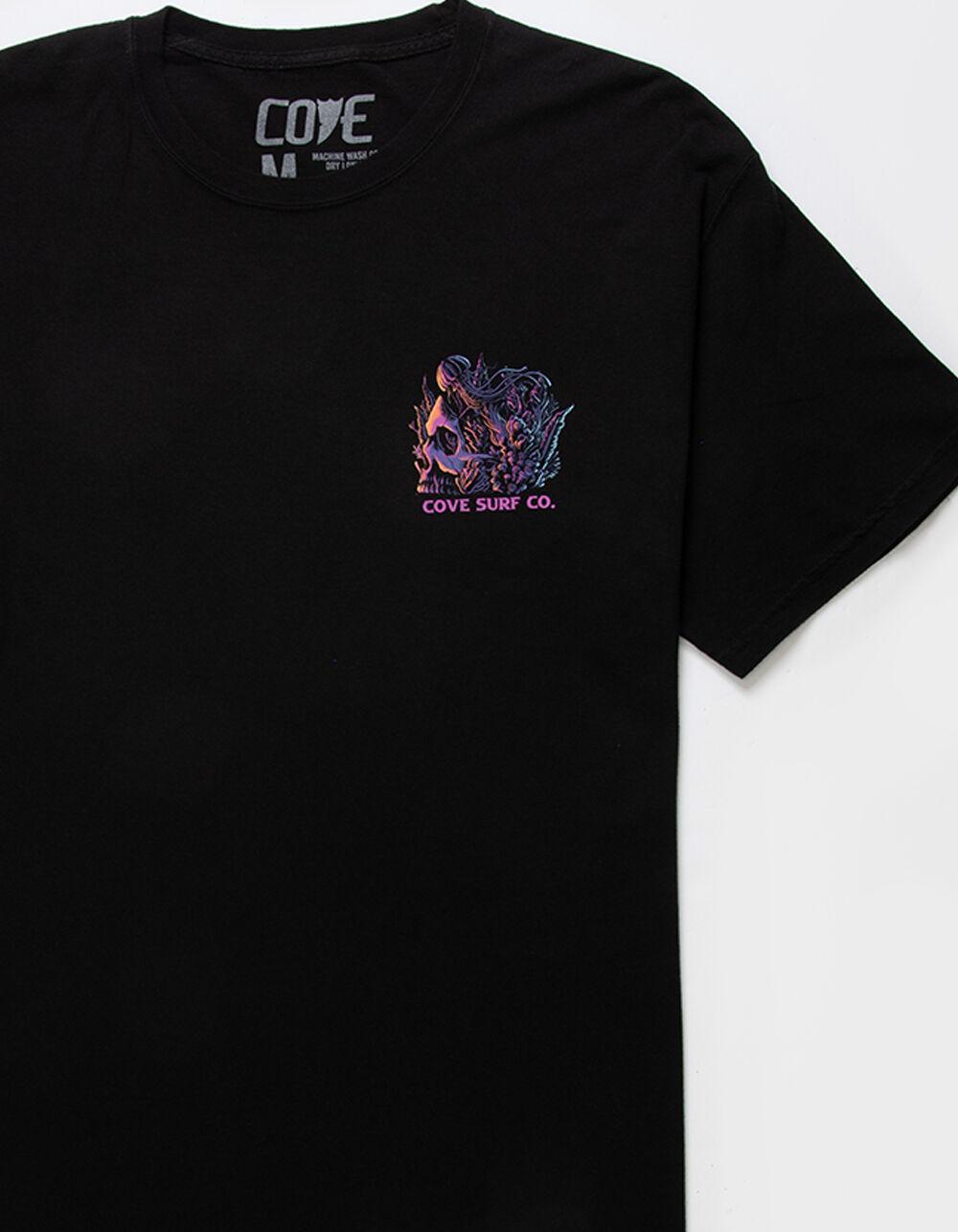 COVE SURF CO. Skull Reef Mens Tee - BLACK Product Image