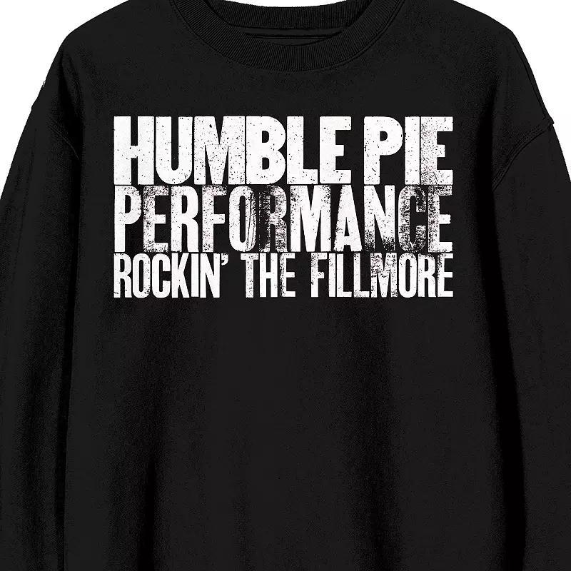 Men's Humble Pie Rockin Long Sleeve Graphic Tee, Size: Small, Black Product Image