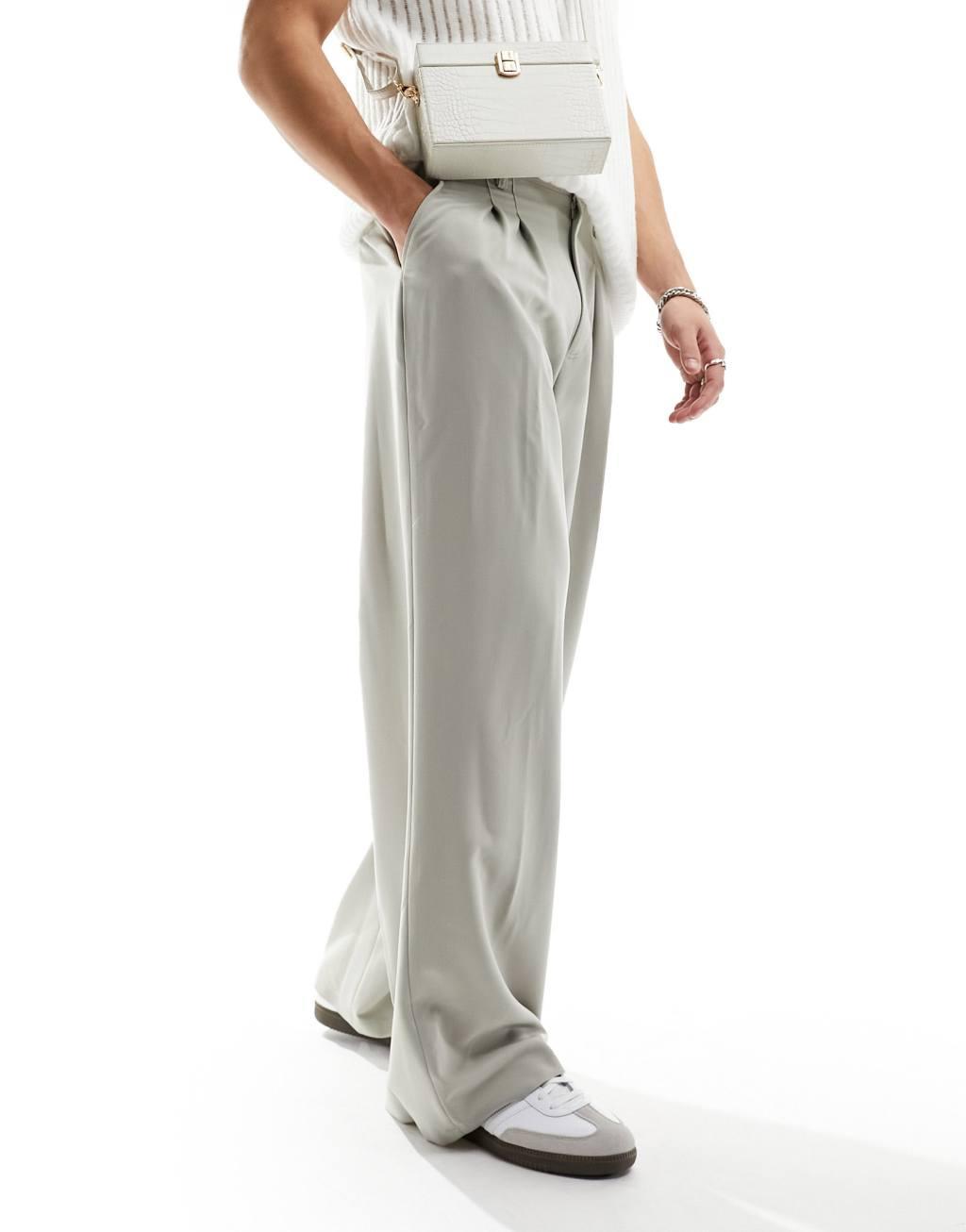 COLLUSION relaxed tailored pants Product Image